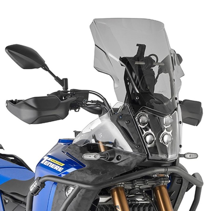 Nadwozie – pozostałe KAPPA szyba yamaha tenere 700 world raid '22-'25, 40 x 43 cm (wys. x szer) przyciemniana