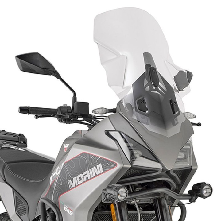 Nadwozie – pozostałe KAPPA szyba moto morini x-cape 649 '21-'24 (62 x 43CM) przezroczysta