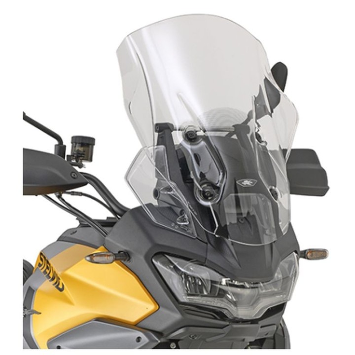 Nadwozie – pozostałe KAPPA szyba moto guzzi stelvio 1000 '24-'25, (54 x 43 cm) (wys. x szer.) przezroczysta
