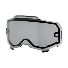100 PROCENT ARMEGA / ARMATIC REPLACEMENT DUAL PANE VENTED SMOKE LENS - SZYBA/SZYBKA/SZYBKA PODWÓJNA WENTYLOWANA DO GOGLI ARMEGA 