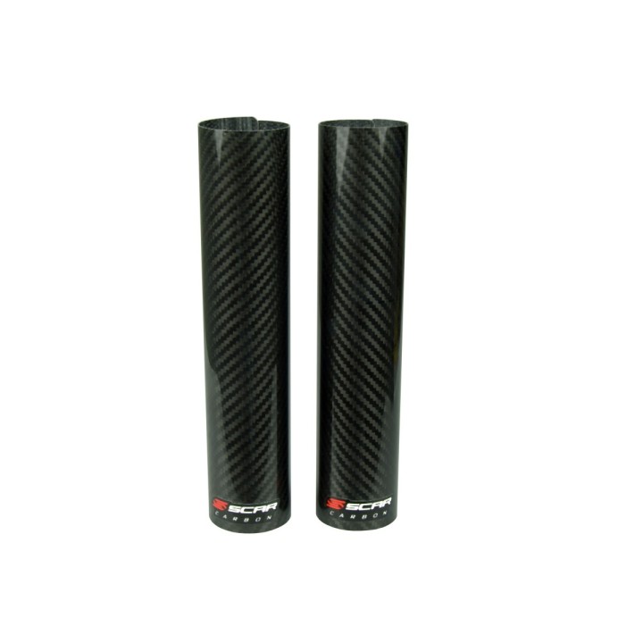 Nadwozie – pozostałe SCAR racing samoprzylepne osłony goleni lag teleskopów carbon wymiary 240X52MM (duże motocykle)