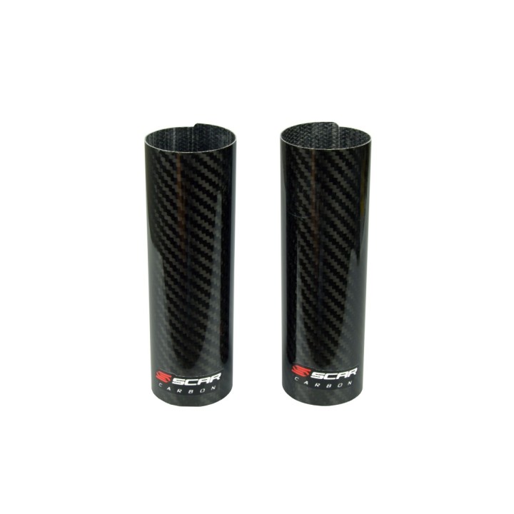 Nadwozie – pozostałe SCAR racing samoprzylepne osłony gornej części goleni lag teleskopów carbon wymiary 160X52 mm