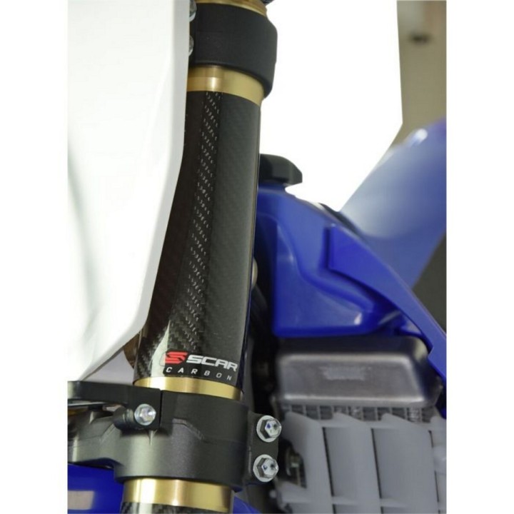 Nadwozie – pozostałe SCAR racing samoprzylepne osłony gornej części goleni lag teleskopów carbon wymiary 160X52 mm