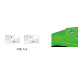 Nadwozie – pozostałe ACCEL nakrętki tylnego błotnika kawasaki kx 250F '21-, kx 450F '19-, (2 szt.)