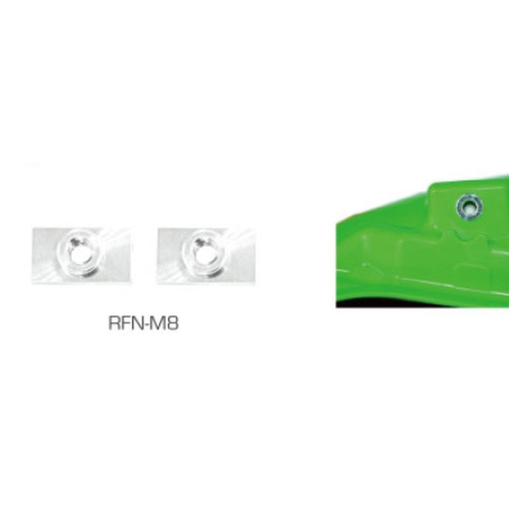 Nadwozie – pozostałe ACCEL nakrętki tylnego błotnika kawasaki kx 250F '21-, kx 450F '19-, (2 szt.)