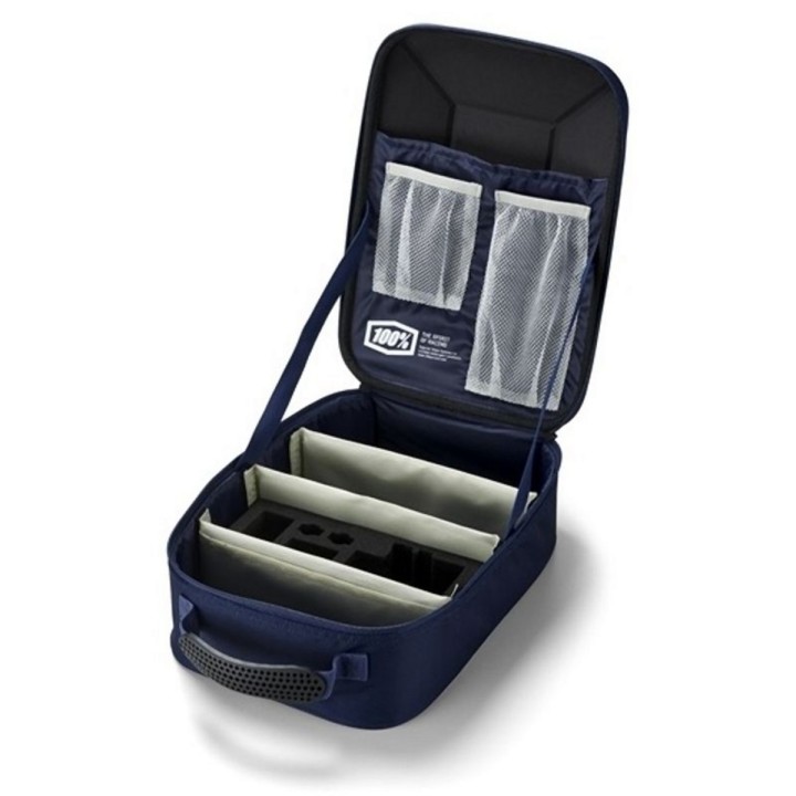 100 PROCENT GOGGLE CASE LOUIS NAVY/GREY - PUDEŁKO / ETUI / CASE NA GOGLE