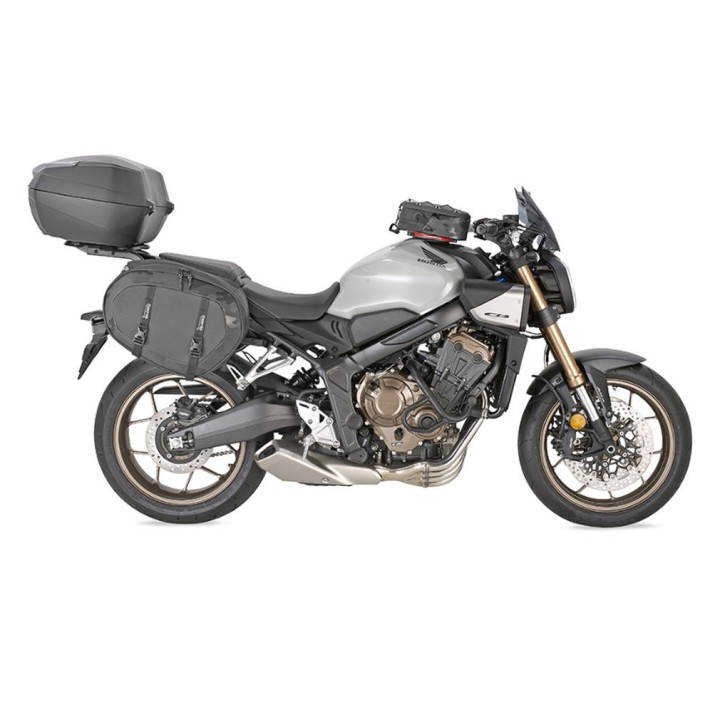 KAPPA gmole osłony silnika honda cb 650 r '24-'25, czarne