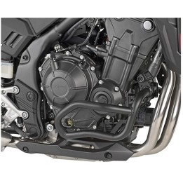 KAPPA gmole osłony silnika honda nx 500 '24-'25, cb 500 hornet '24-'25 czarne