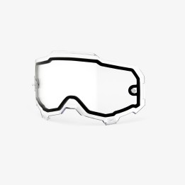 100 PROCENT ARMEGA / ARMATIC REPLACEMENT DUAL PANE CLEAR LENS - SZYBA/SZYBKA/SZYBKA DO GOGLI ARMEGA / ARMATIC