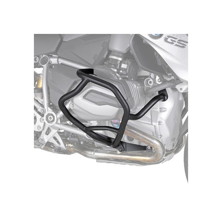 KAPPA gmole osłony silnika bmw r 1200GS (13-18), r 1200R/RS (15-18) czarne - do montażu potrzebny kit KN5108KIT