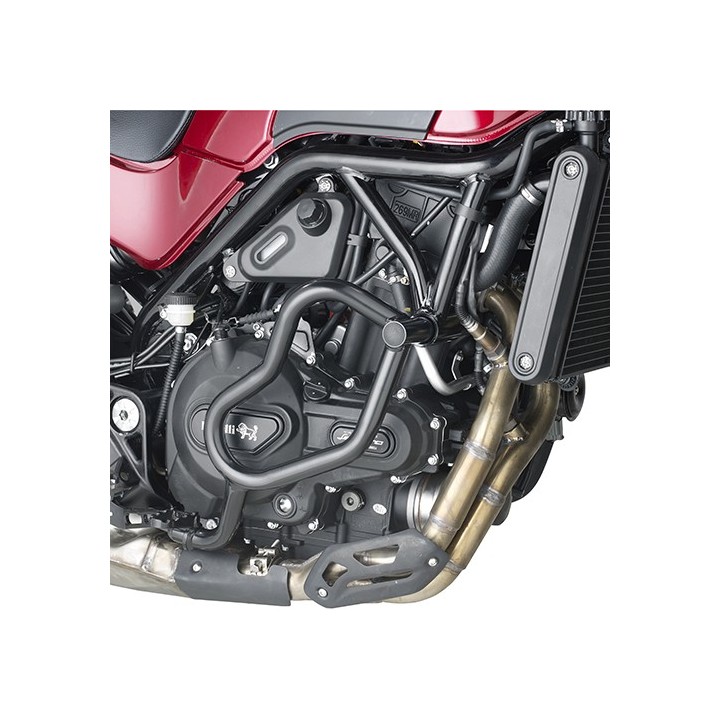 KAPPA gmole osłony silnika benelli leoncino 500 (17-18) czarne