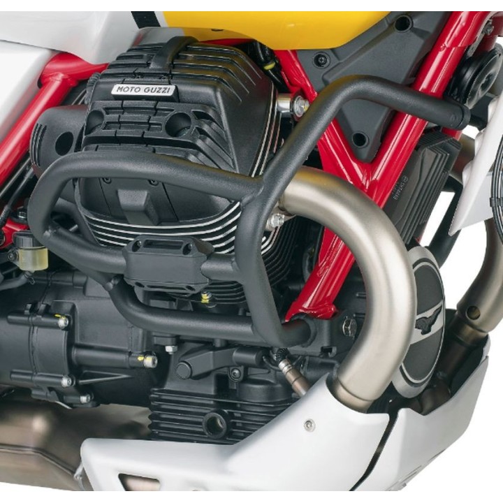 KAPPA gmole osłony silnika moto guzzi V85 tt '19-'25 czarne