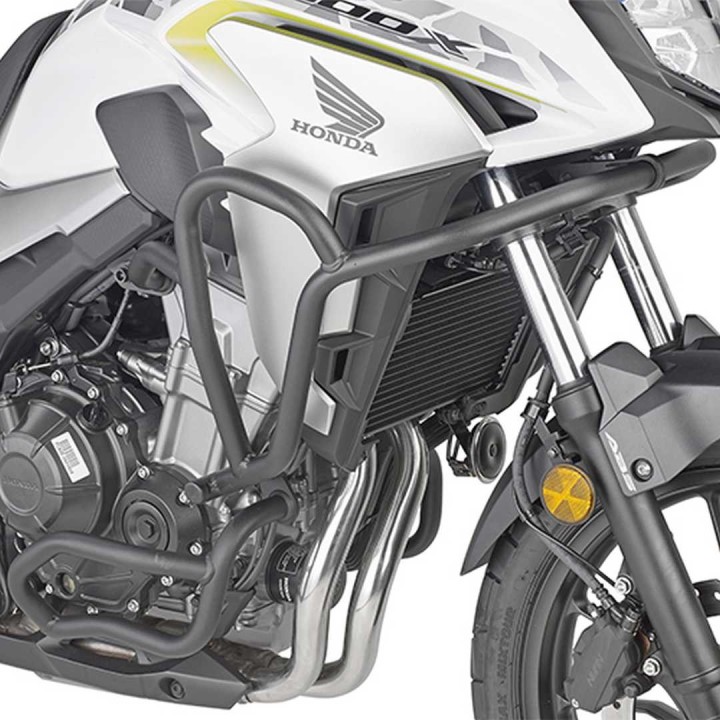 KAPPA gmole osłony silnika honda cb 500 x (19-23) czarne - górne