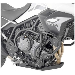 KAPPA gmole osłony silnika triumph tiger 900 '20-'25 czarne