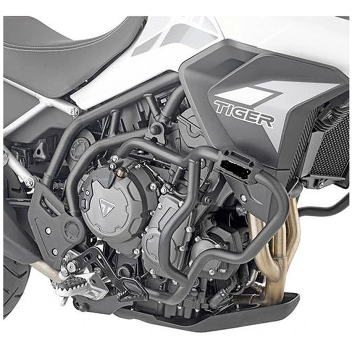 KAPPA gmole osłony silnika triumph tiger 900 '20-'25 czarne
