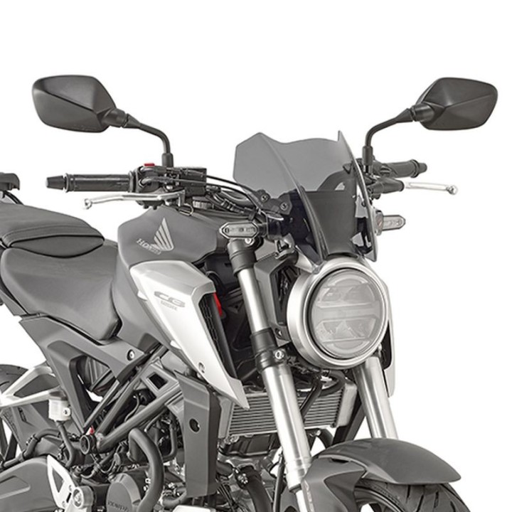 KAPPA gmole osłony silnika honda cb 125R '21-'22 czarne