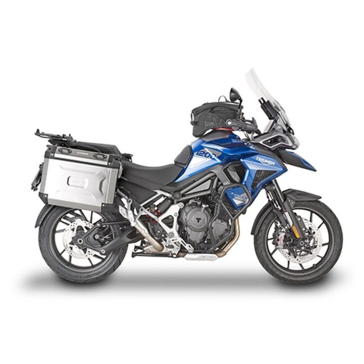 KAPPA gmole osłony silnika triumph tiger 1200 gt/gt pro '22-'25 czarne