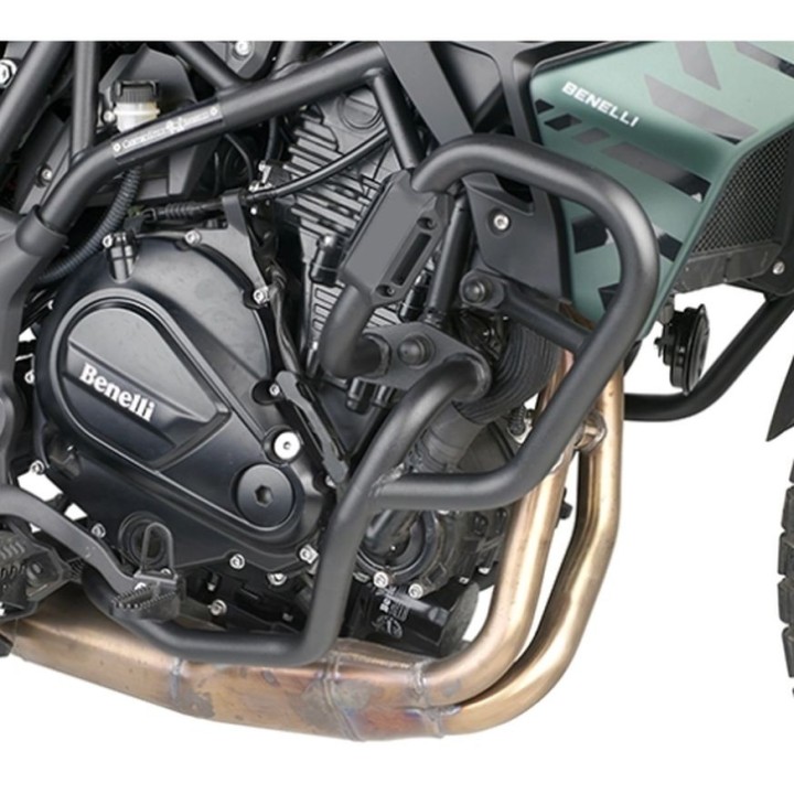KAPPA gmole osłony silnika benelli trk 702 '23-'25 trk 702X '23-'25 czarne