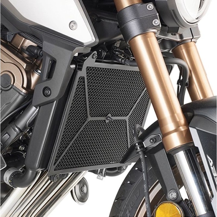 KAPPA osłona chłodnicy honda cb 650 r '19-'25 czarna