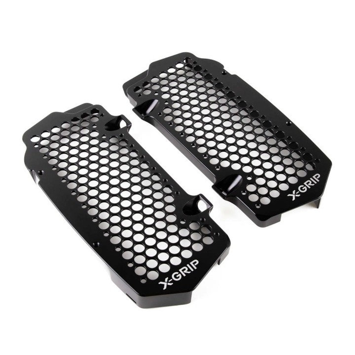 X-GRIP osłony chłodnicy (komplet) ktm sxf/xcf/xc '23-, excf/xc-w/xcf-w '24-, husqvarna tc/fc/fx/tx '23-, gasgas ecf/mcf/exf '24…