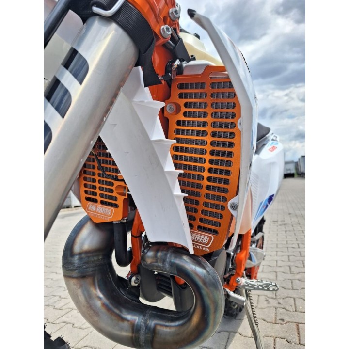 FM-PARTS osłony chłodnicy (kratki) aluminium ktm/husqvarna/gas gas '20-'26 tbi / tpi