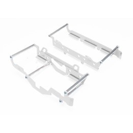 CROSSPRO osłony chłodnicy aluminiowe model light (do motocykla z wentylatorem) ktm EXC '17-'18, excf '17-'19, husqvarna te/fe '…