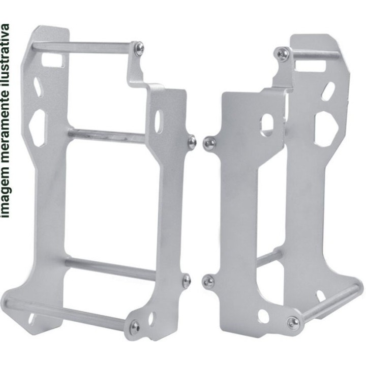 CROSSPRO osłony chłodnicy aluminiowe model light ice polish tm en/mx 250, en/mx 300 '19
