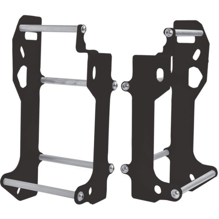 CROSSPRO osłona chłodnicy aluminiowa model light: ktm sx/sxf/xc '15, excf 250 '12-'16, husqvarna tc/te/fc '14-'16