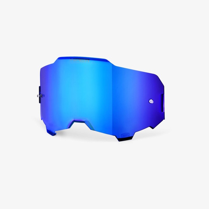 100 PROCENT ARMEGA / ARMATIC REPLACEMENT HIPER MIRROR BLUE LENS - SZYBA/SZYBKA/SZYBKA HIPER DO GOGLI ARMEGA / ARMATIC