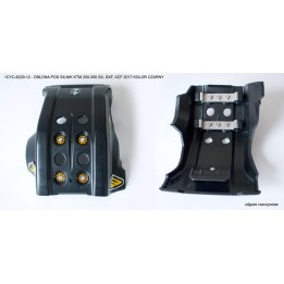CYCRA osłona pod silnik full armor skid plate ktm sxf/sx-f/xcf/xc-f/exc/exc-f 250-350 '16-'18