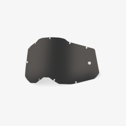 100 PROCENT RC2/AC2/ST2 REPLACEMENT LENS - DARK SMOKE, SZYBA/SZYBKA DO GOGLI POJEDYNCZA RACECRAFT 2/ ACCURI 2/ STRATA 2