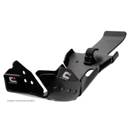 CROSSPRO osłona silnika i łącznika wahacza (pro-link) z tworzywa dtc enduro pasuje do: ktm sxf sx-f/xc-f 450 '16-'18, husqvarna…