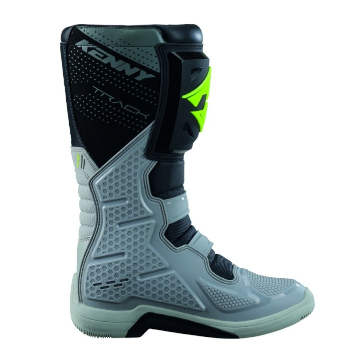 KENNY RACING BUTY CROSS/ENDURO TRACK T2 GREY/NEON YELLOW