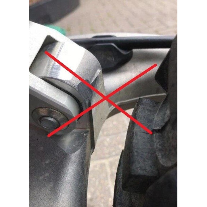 FM-PARTS tylny amortyzator / osłona wahacza ktm EXC '08-'23