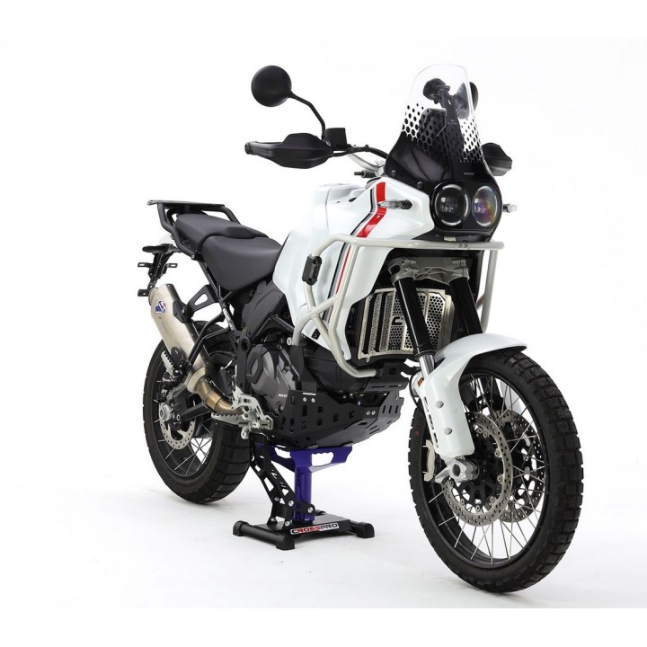 CROSSPRO gmole aluminiowe osłony silnika i chłodnic ducati desert x '22- (pasują do oryginalnej płyty pod silnik)