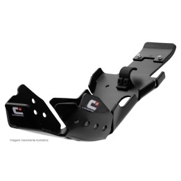 CROSSPRO osłona silnika i łącznika wahacza (pro-link) z tworzywa dtc hard enduro pasuje do: beta 250/300 rr '20-'23