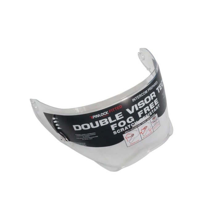 CABERG CZĘŚCI WIZJER (SZYBKA) PRZEŹROCZYSTY ODPORNY NA ZARYSOWANIA POD ZRYWKI DO MODELU DRIFT/DRIFT EVO