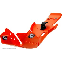 CROSSPRO osłona silnika i łącznika wahacza (pro-link) z tworzywa dtc hard enduro pasuje do: ktm sx-f / xc-f 250/300 '23-, husqv…