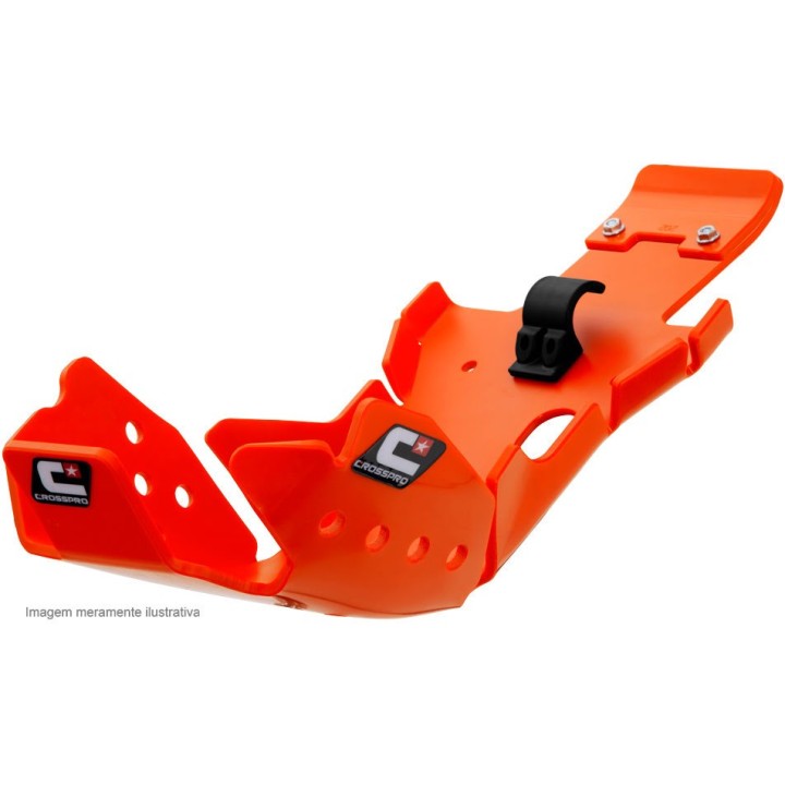 CROSSPRO osłona silnika i łącznika wahacza (pro-link) z tworzywa dtc hard enduro pasuje do: ktm sx-f / xc-f 250/300 '23-, husqv…