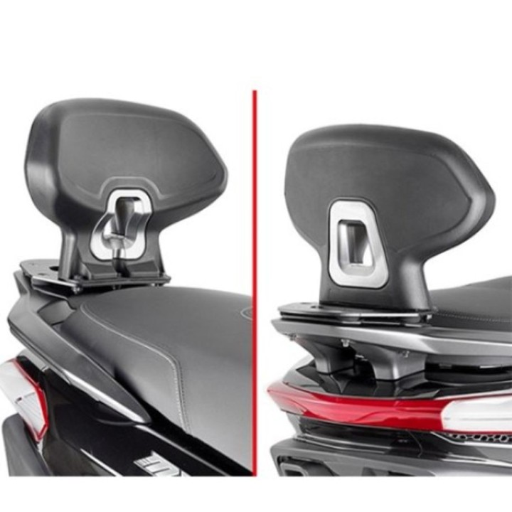 Osłony i gmole KAPPA oparcie pasażera piaggio MP3 hpe 400, MP3 400 sport, MP3 530 exclusive '22-'25,