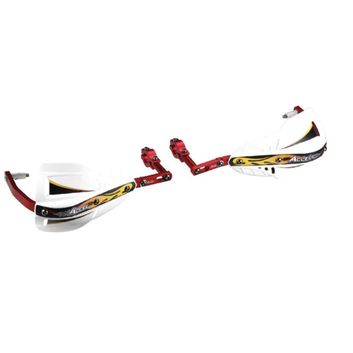 ACCEL osłony rąk (handbary) z mocowaniem aluminiowym enduro 28MM (hg
