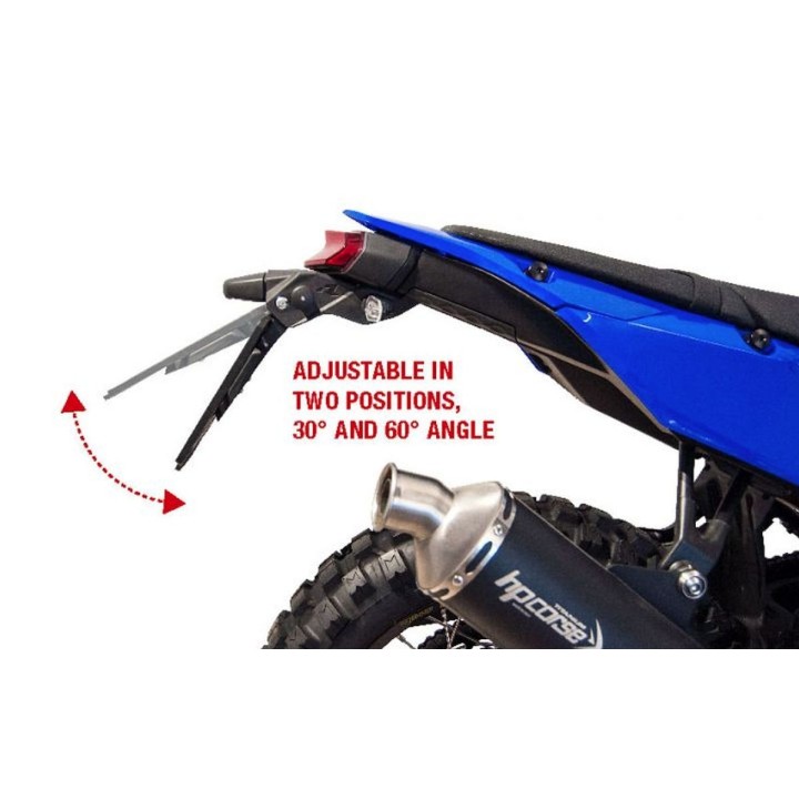 Plastiki i naklejki RACETECH (rtech) błotnik tylnego koła (z chlapaczem) regulowany pod kątem 30 st. lub 60 st. revolution yama…