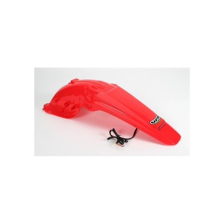 Plastiki i naklejki UFO błotnik tył honda crf 450X '05-'16, z lampką LED