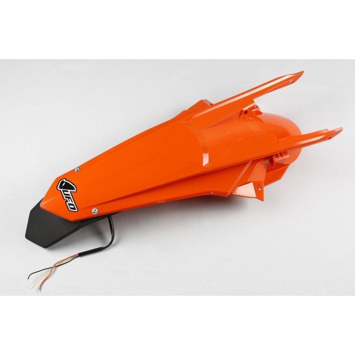 Plastiki i naklejki UFO błotnik tył ktm EXC 125/150/250/300 tpi, exc-f 250/350/450/500 '17-19,