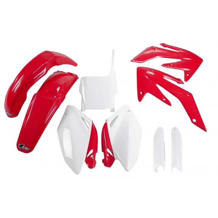 UFO komplet plastików (full kit) z osłonami teleskopów (amortyzatorów) honda crf 250R '04-'05