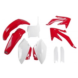 UFO komplet plastików (full kit) z osłonami teleskopów (amortyzatorów) honda crf 450 r '07