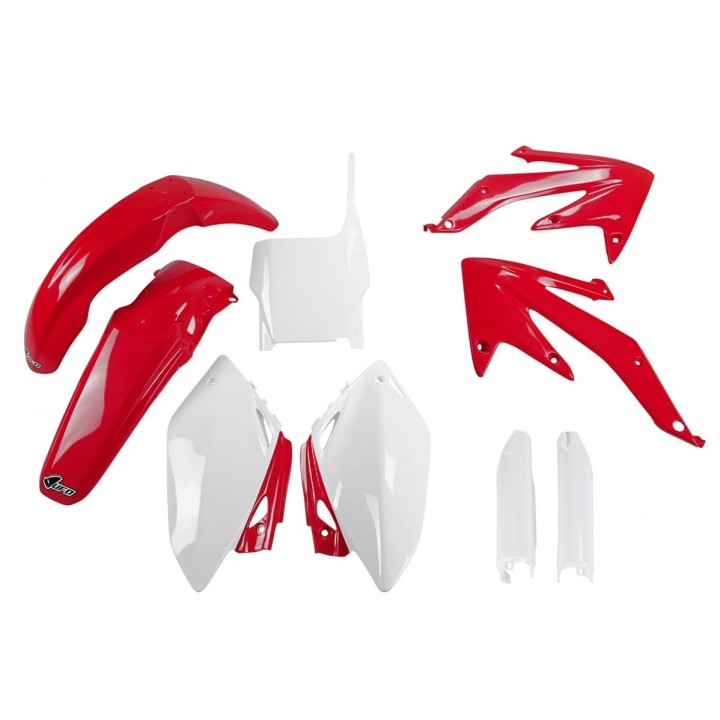 UFO komplet plastików (full kit) z osłonami teleskopów (amortyzatorów) honda crf 450 r '07