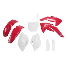 UFO komplet plastików (full kit) z osłonami teleskopów (amortyzatorów) honda crf 150 '07-'26,