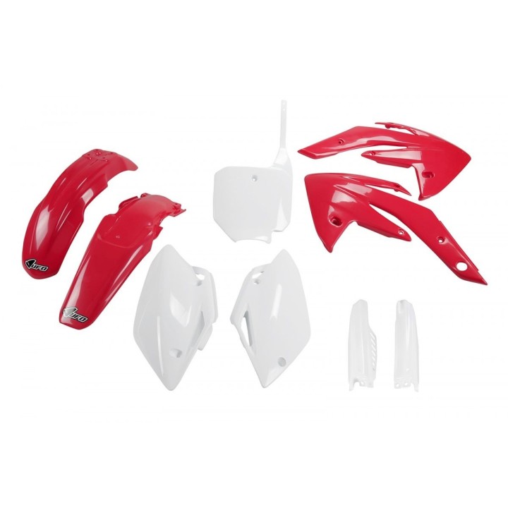 UFO komplet plastików (full kit) z osłonami teleskopów (amortyzatorów) honda crf 150 '07-'26,