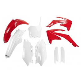 UFO komplet plastików (full kit) z osłonami teleskopów (amortyzatorów) honda crf 450 r '09-'10, crf 250 '10
